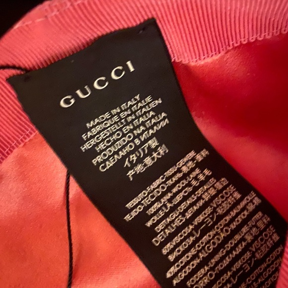 Authentic NWT GUCCI Floral Iris Runway Logo Hat - Picture 4 of 7